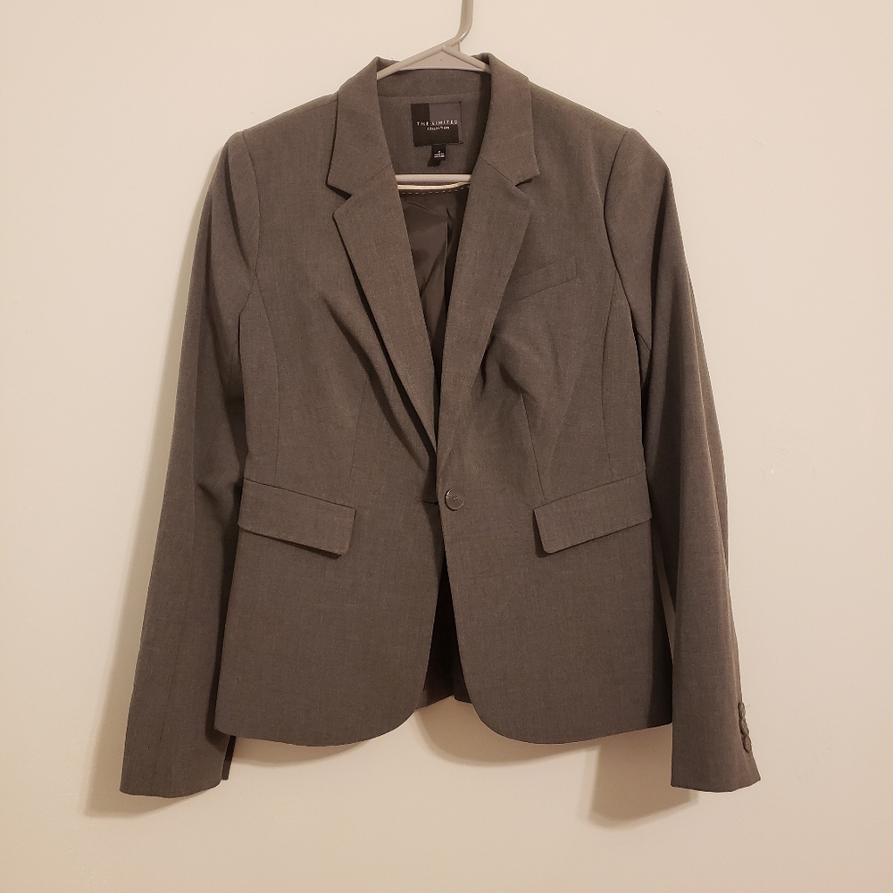 The Limited Grey Blazer